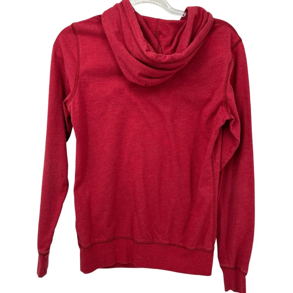 Nike USC Trojans Women Medium Red Pullover Hoodie Sweatshirt Graphic SC Logo
